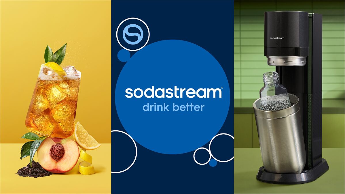 Sodastream Neupositionierung Bildmaterial