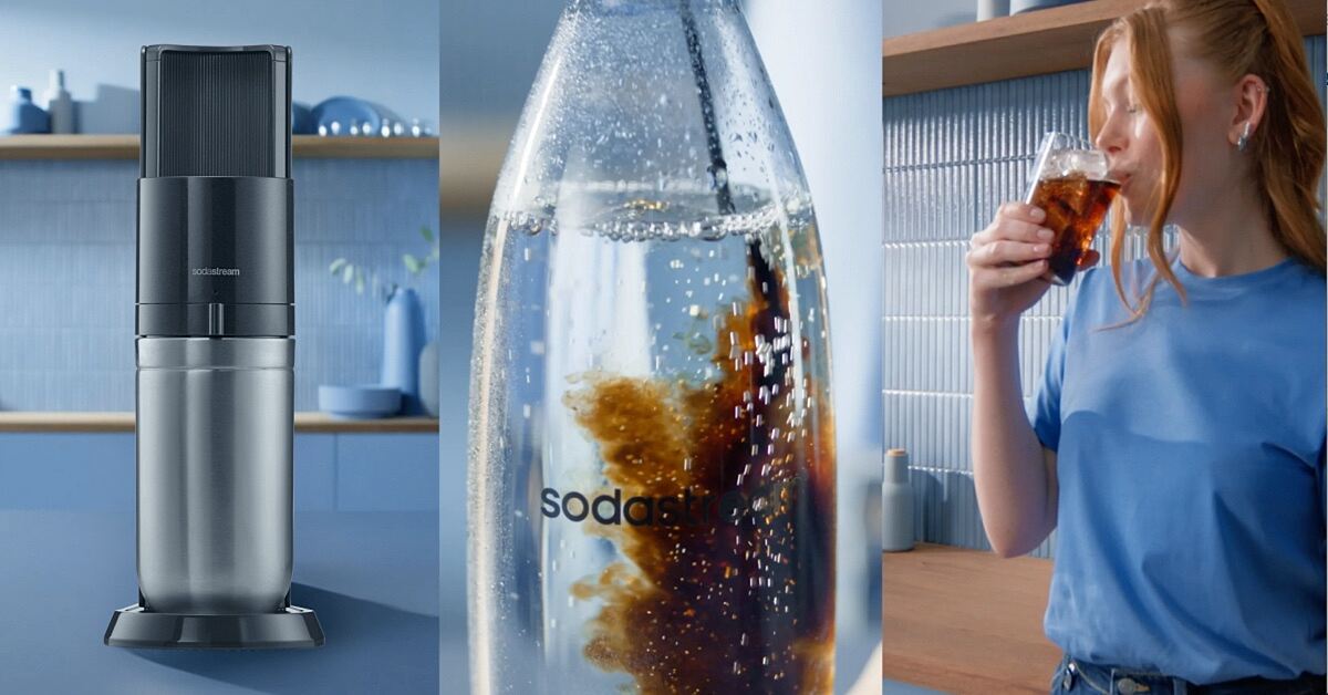 Sodastream Neupositionierung Bildmaterial