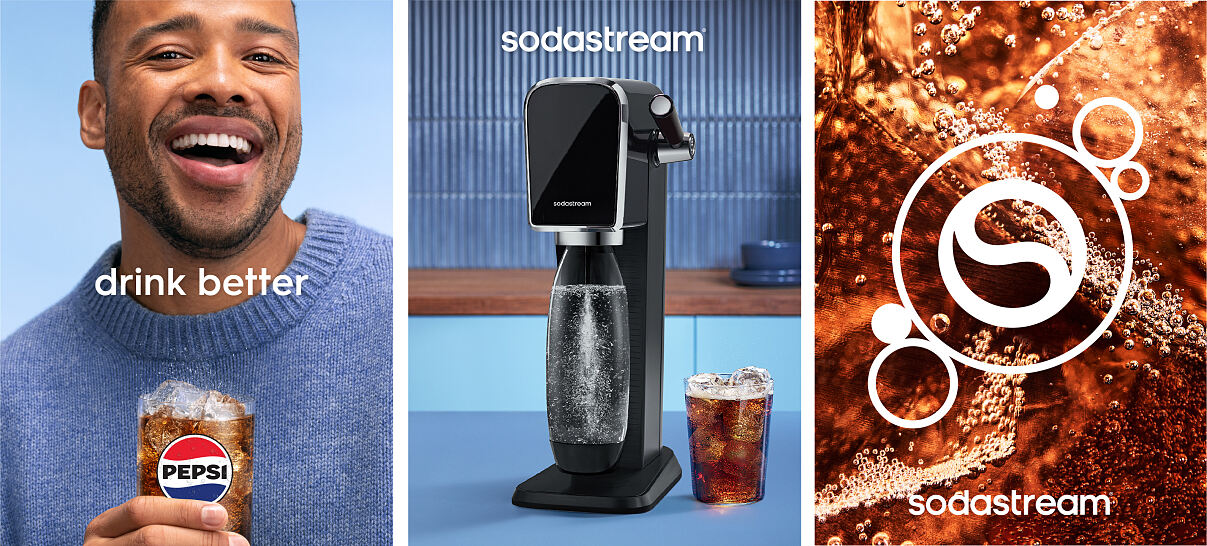 Sodastream Neupositionierung Bildmaterial