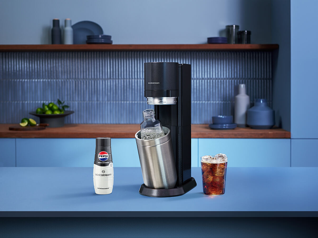 Sodastream Neupositionierung Bildmaterial