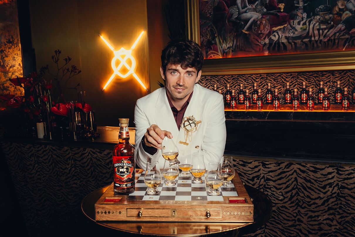 Chivas Regal x Charles Leclerc