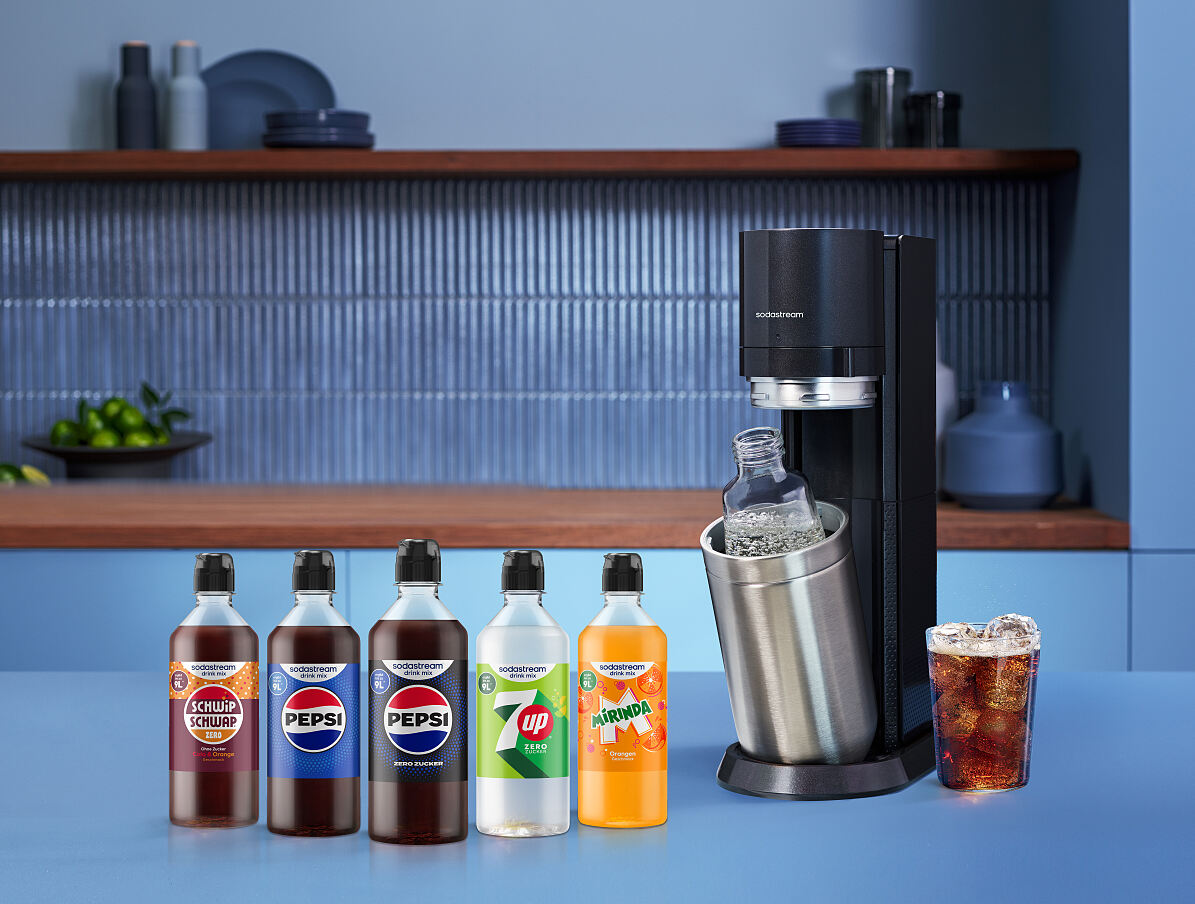 Sodastream DUO + drink mixes