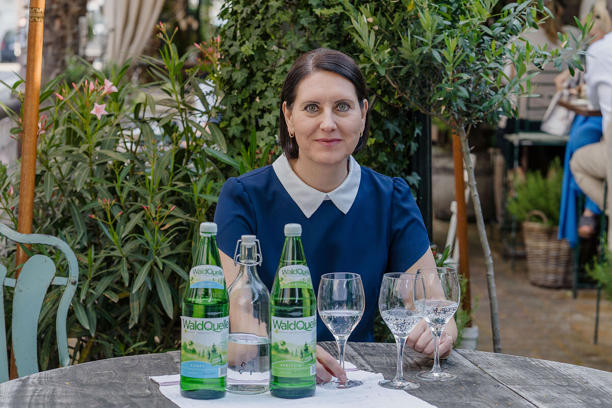 Wassersommelière Gerlinde Mock
