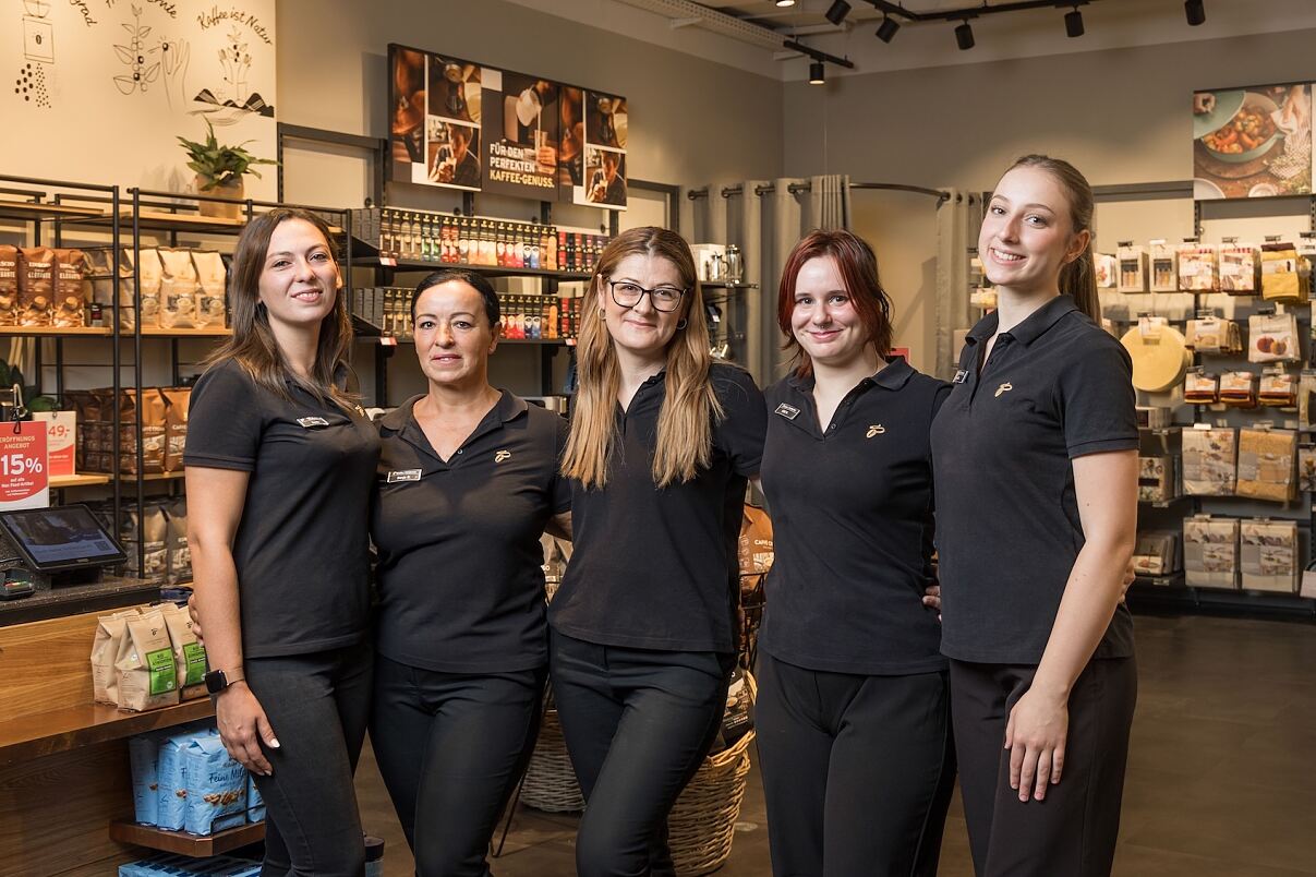 Das Tchibo Team im Europark Salzburg