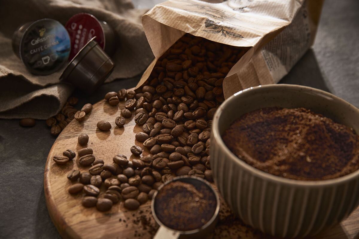 Kaffee und Bohnen (c) Tchibo